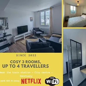 T2 Bis Cosy Proche Gare Appartement
